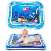 Inflatable Water Mat: Stimulating Play for Newborns, Interactive Promoting Sensory Development in a Safe and Enjoyable Water-Filled Environment GenzVybs